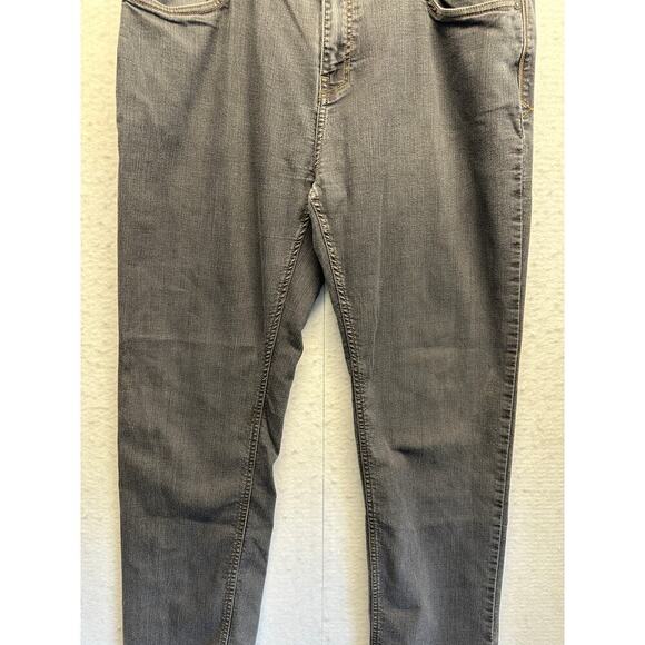 Prana Men Grey Black Hiking Jeans Breathe Slim Fit Size 38 32 - Picture 3 of 11